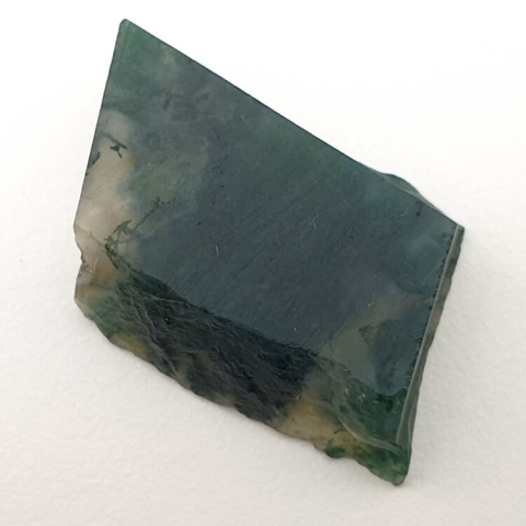 Moss agate cut raw 21x17 mm no 91 Moss agate cut raw 21x17 mm no 91