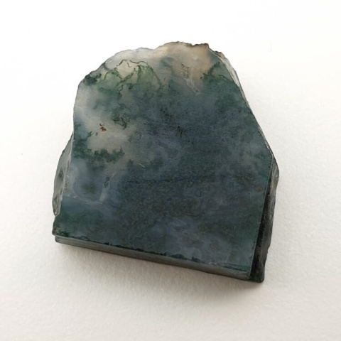 Moss agate cut raw 21x21 mm no. 46 Moss agate cut raw 21x21 mm no. 46