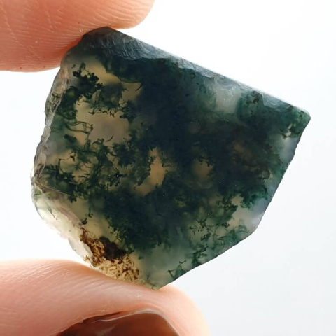 Moss agate cut raw 21x21 mm no. 46 Moss agate cut raw 21x21 mm no. 46