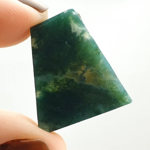 Agate mossy cut raw 22x19 mm No 78 Agate mossy cut raw 22x19 mm No 78