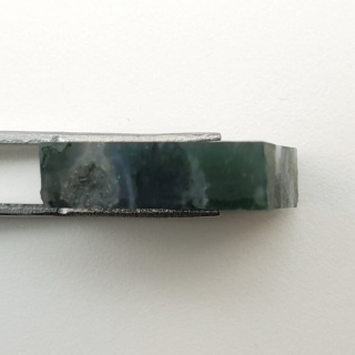 Agate mossy cut raw 22x20 mm No 56