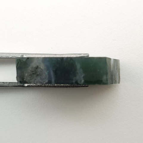 Agate mossy cut raw 22x20 mm No 56 Agate mossy cut raw 22x20 mm No 56