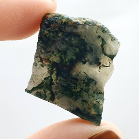 Moss agate cut raw 23x21 mm no 89 Moss agate cut raw 23x21 mm no 89