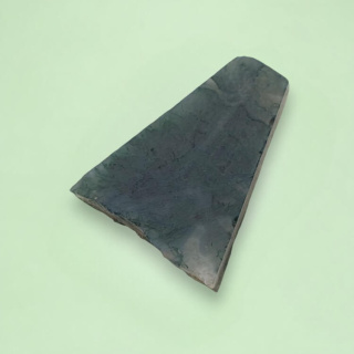 Agate mossy cut raw 24x19 mm no 60