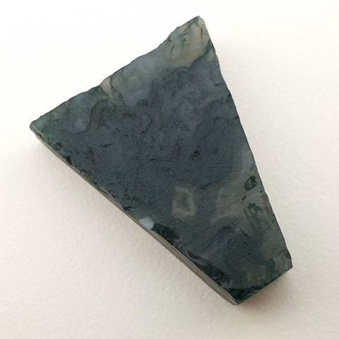Agate mossy cut raw 24x19 mm no 60 Agate mossy cut raw 24x19 mm no 60
