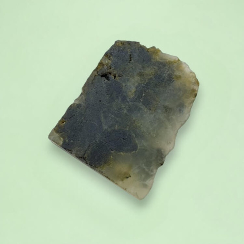 Moss agate cut raw 24x19 mm no 94 Moss agate cut raw 24x19 mm no 94