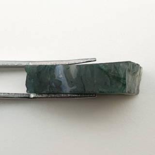 Agate mossy cut raw 25x20 mm no 41
