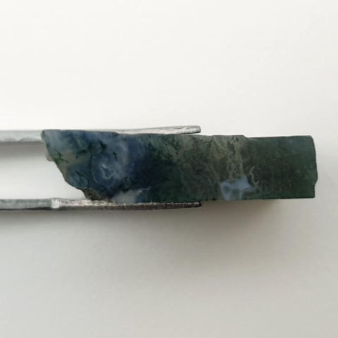 Agate mossy cut raw 25x21 mm no 48 Agate mossy cut raw 25x21 mm no 48