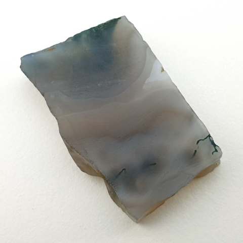 Moss agate cut raw 26x17 mm no 34 Moss agate cut raw 26x17 mm no 34