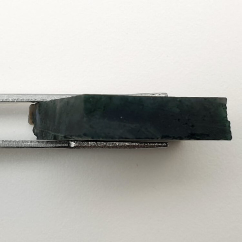 Moss agate cut raw 26x24 mm no 31