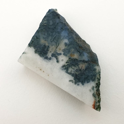 Moss agate cut raw 27x20 mm No 29 Moss agate cut raw 27x20 mm No 29