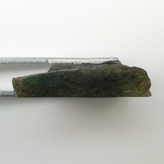 Agate mossy cut raw 27x20 mm no 36