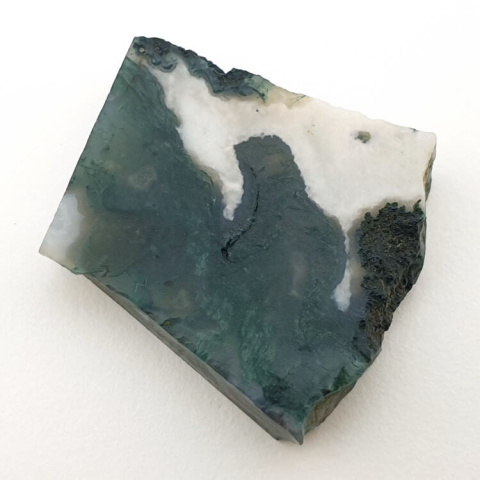Moss agate cut raw 27x24 mm no 52 Moss agate cut raw 27x24 mm no 52