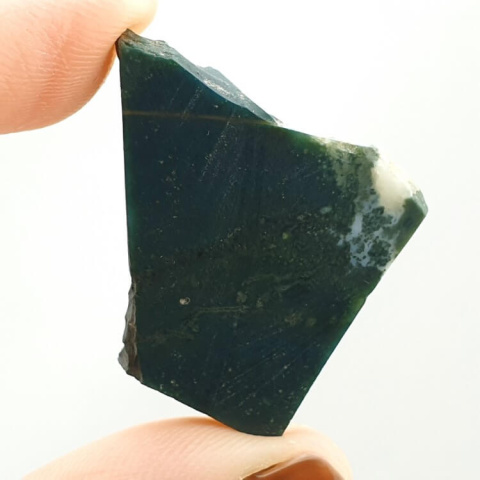 Agate mossy cut raw 27x25 mm no 72 Agate mossy cut raw 27x25 mm no 72