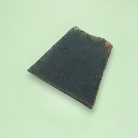 Moss agate cut raw 27x25 mm No 7 Moss agate cut raw 27x25 mm No 7