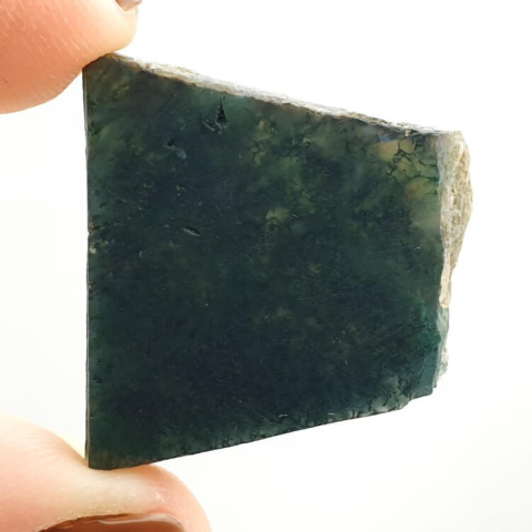 Moss agate cut raw 27x25 mm No 7 Moss agate cut raw 27x25 mm No 7