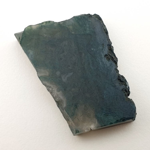 Moss agate cut raw 28x20 mm no 10 Moss agate cut raw 28x20 mm no 10