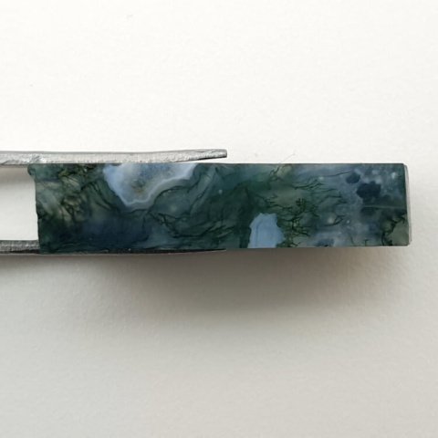 Moss agate cut raw 29x17 mm no 83 Moss agate cut raw 29x17 mm no 83