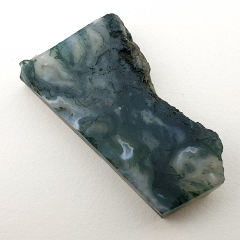 Moss agate cut raw 29x17 mm no 83 Moss agate cut raw 29x17 mm no 83