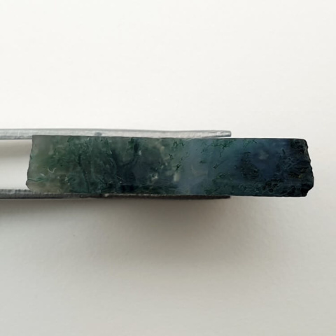 Agate mossy cut raw 31x22 mm No 3 Agate mossy cut raw 31x22 mm No 3