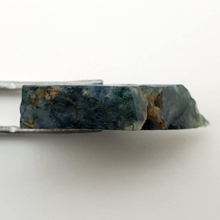 Agate mossy cut raw 31x23 mm no 85