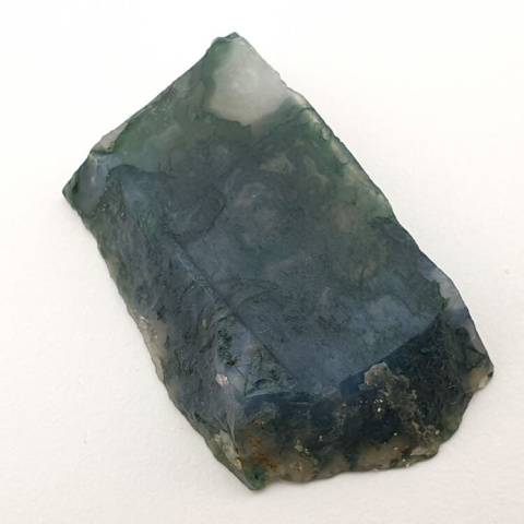 Moss agate cut raw 32x19 mm No 42 Moss agate cut raw 32x19 mm No 42