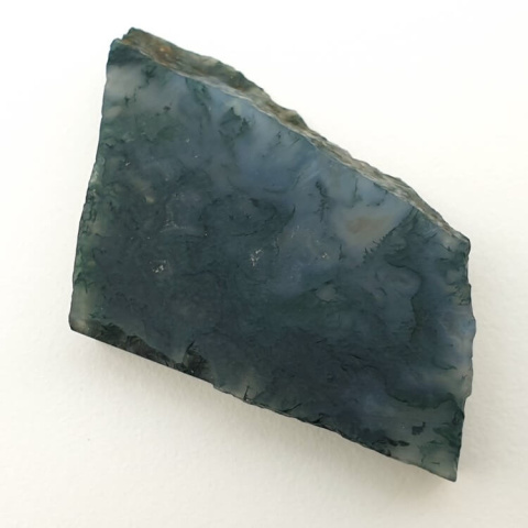 Agate mossy cut raw 32x26 mm No 25 Agate mossy cut raw 32x26 mm No 25