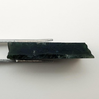 Agate mossy cut raw 33x17 mm no 23