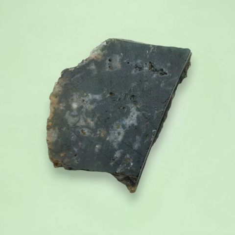 Moss agate cut raw 33x24 mm No 21 Moss agate cut raw 33x24 mm No 21