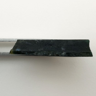 Agate mossy cut raw 33x24 mm No 21