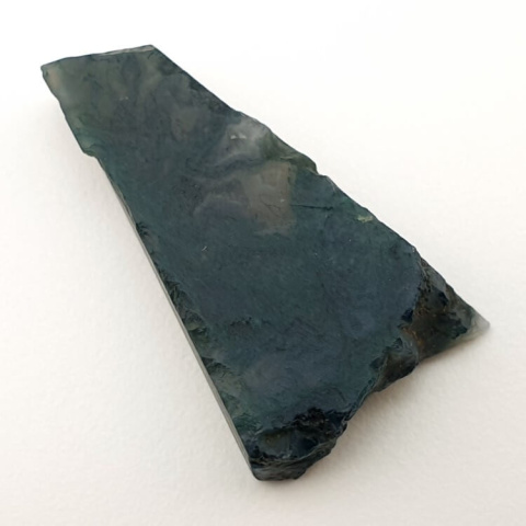 Moss agate cut raw 34x20 mm no 68 Moss agate cut raw 34x20 mm no 68