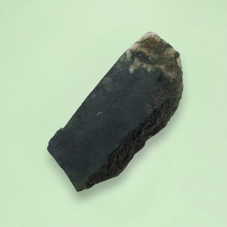 Agate mossy cut raw 35x16 mm no 66