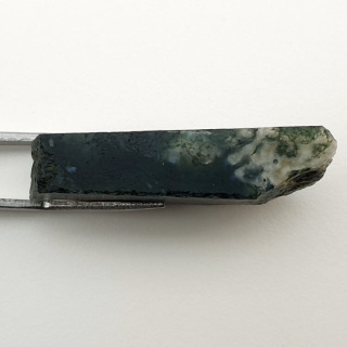 Agate mossy cut raw 35x16 mm no 66