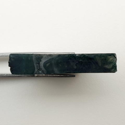 Agat mszysty cięty surowy 35x24 mm nr 17 Agat mszysty cięty surowy 35x24 mm nr 17