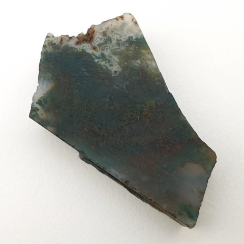 Moss agate cut raw 36x22 mm no 27 Moss agate cut raw 36x22 mm no 27