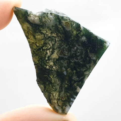 Moss agate cut raw 41x27 mm no 67 Moss agate cut raw 41x27 mm no 67
