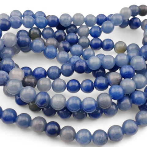 Aventurine blue ball 8 mm strand Aventurine blue ball 8 mm strand