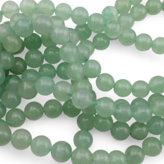 Aventurine green sphere 8 mm 10 pcs