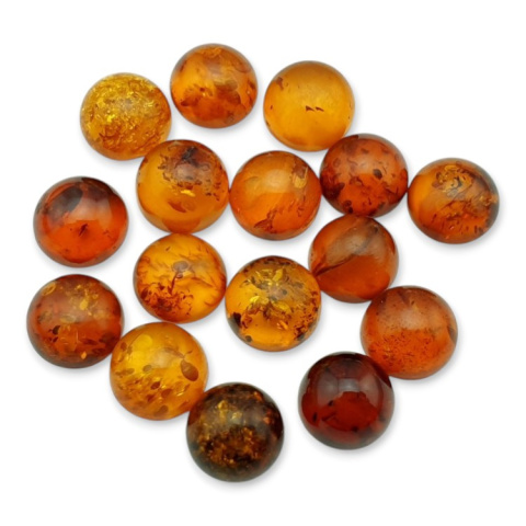 Baltic amber cabochon fi 10 mm 1 pc Baltic amber cabochon fi 10 mm 1 pc