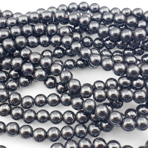 Hematite ball 8 mm 10 pcs Hematite ball 8 mm 10 pcs
