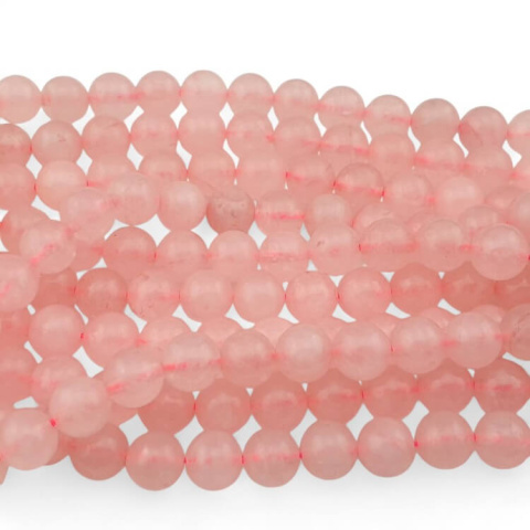 Rose quartz ball 8 mm 10 pcs Rose quartz ball 8 mm 10 pcs