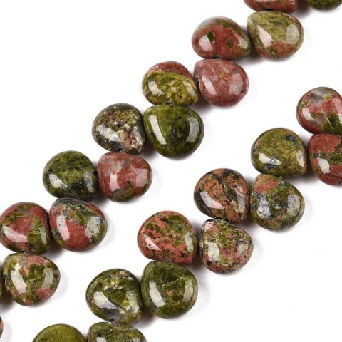 Unakit łezka z dziurką 12x10 mm 4 szt. Unakit łezka z dziurką 12x10 mm 4 szt.