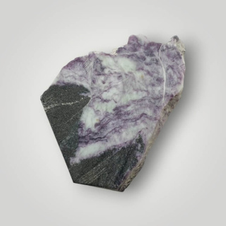 Cammererite cut raw 36x25 mm No. 73