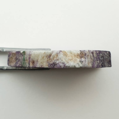 Kammererite cut raw 36x31 mm No 21 Kammererite cut raw 36x31 mm No 21