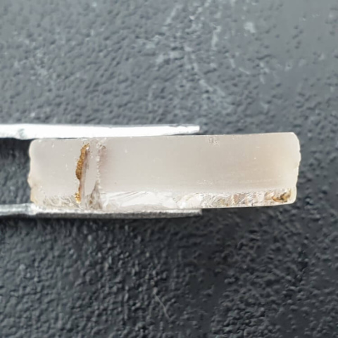 Cut raw rock crystal 21x20 mm no 44 Cut raw rock crystal 21x20 mm no 44
