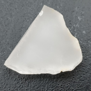 Cut raw rock crystal 26x22 mm No. 52