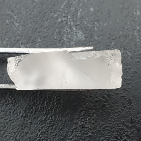 Cut raw rock quartz 27x16 mm No. 58 Cut raw rock quartz 27x16 mm No. 58