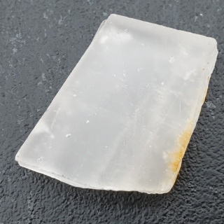 Cut raw rock crystal 27x24 mm No. 29
