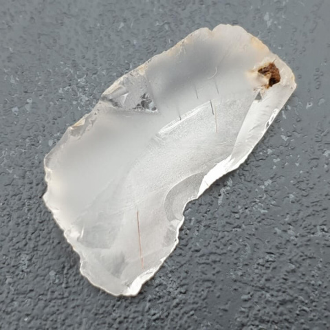 Cut raw rock quartz 30x16 mm No. 51 Cut raw rock quartz 30x16 mm No. 51