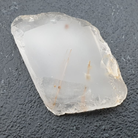 Cut raw rock crystal 31x21 mm No 26 Cut raw rock crystal 31x21 mm No 26